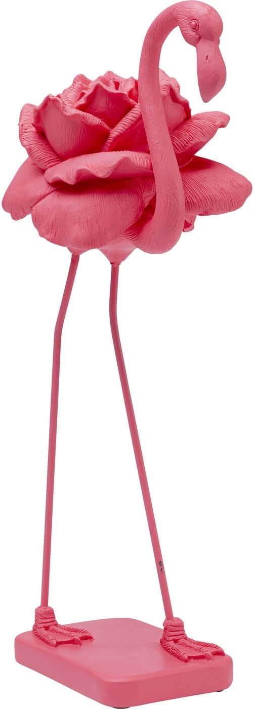 Deco Figurine Rose Flamingo Pink 63cm