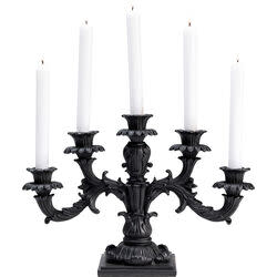 Black Candle Holder