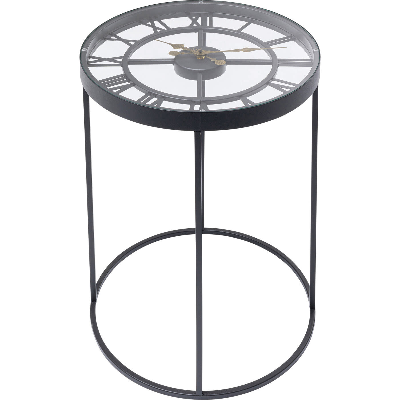 Side Table Roman Black Ø42cm