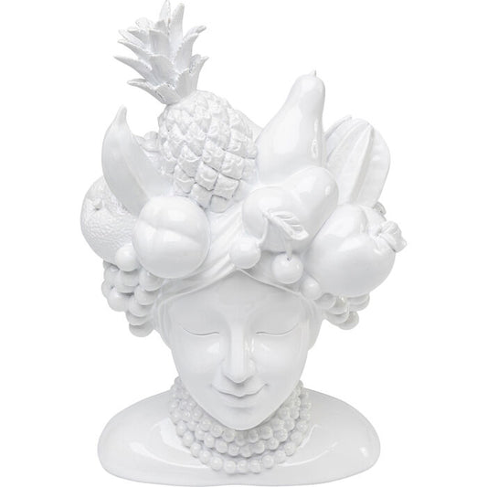 Deco Vase Fruity White 37cm