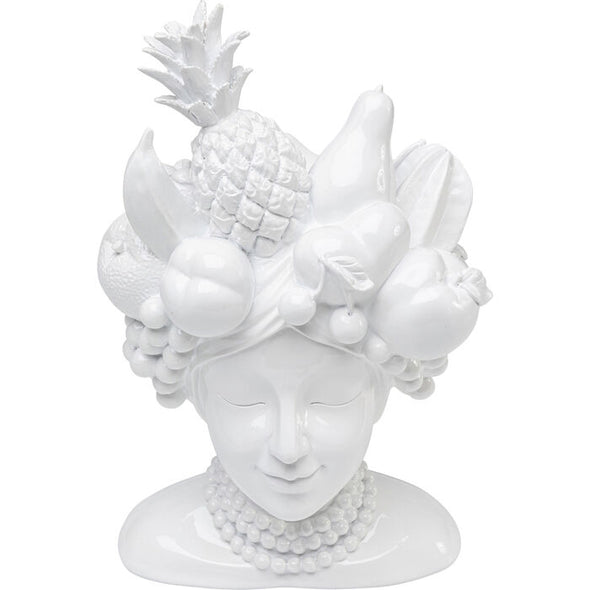 Deco Vase Fruity White 37cm