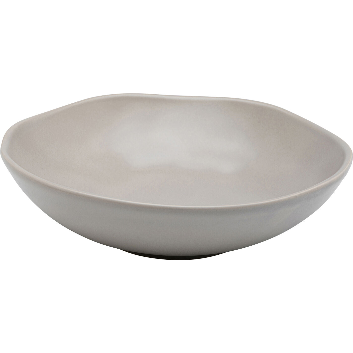 Plate Deep Organic Grey Ø21cm