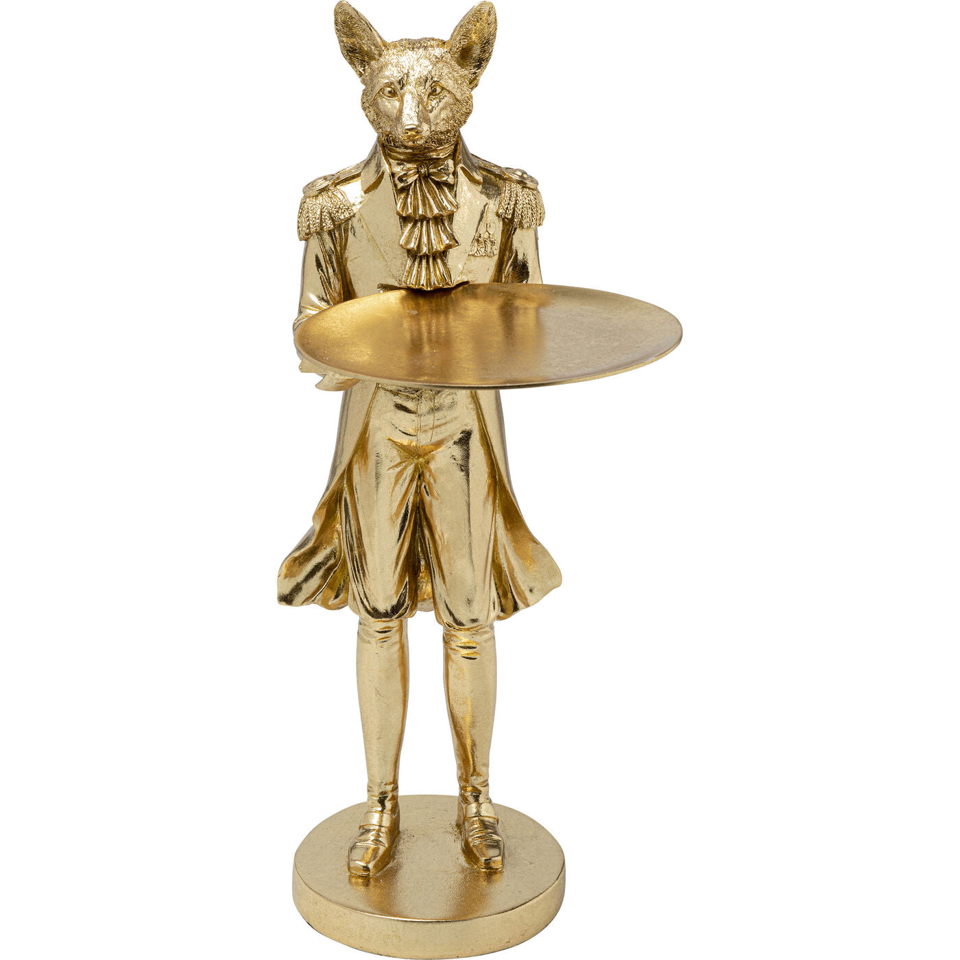 Deco Figurine Waiter Dog 55cm