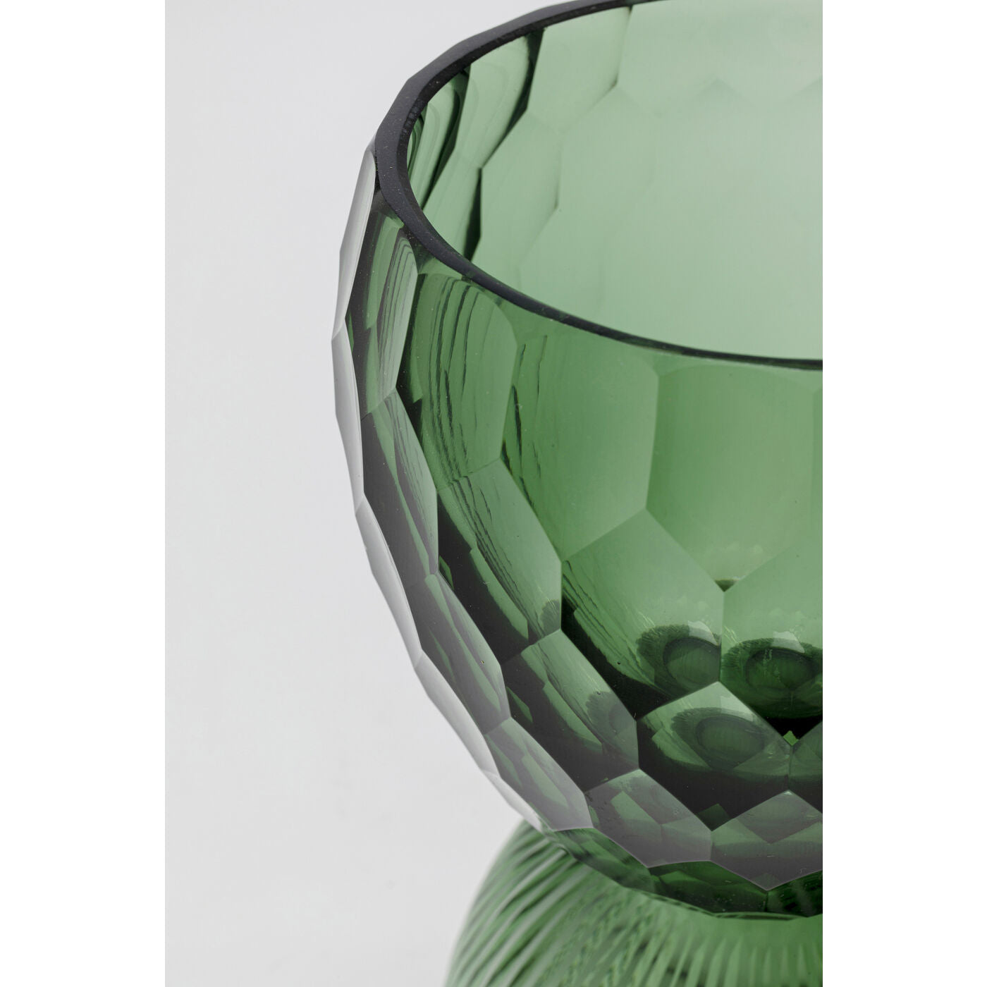 Vase Duetto Green 25cm