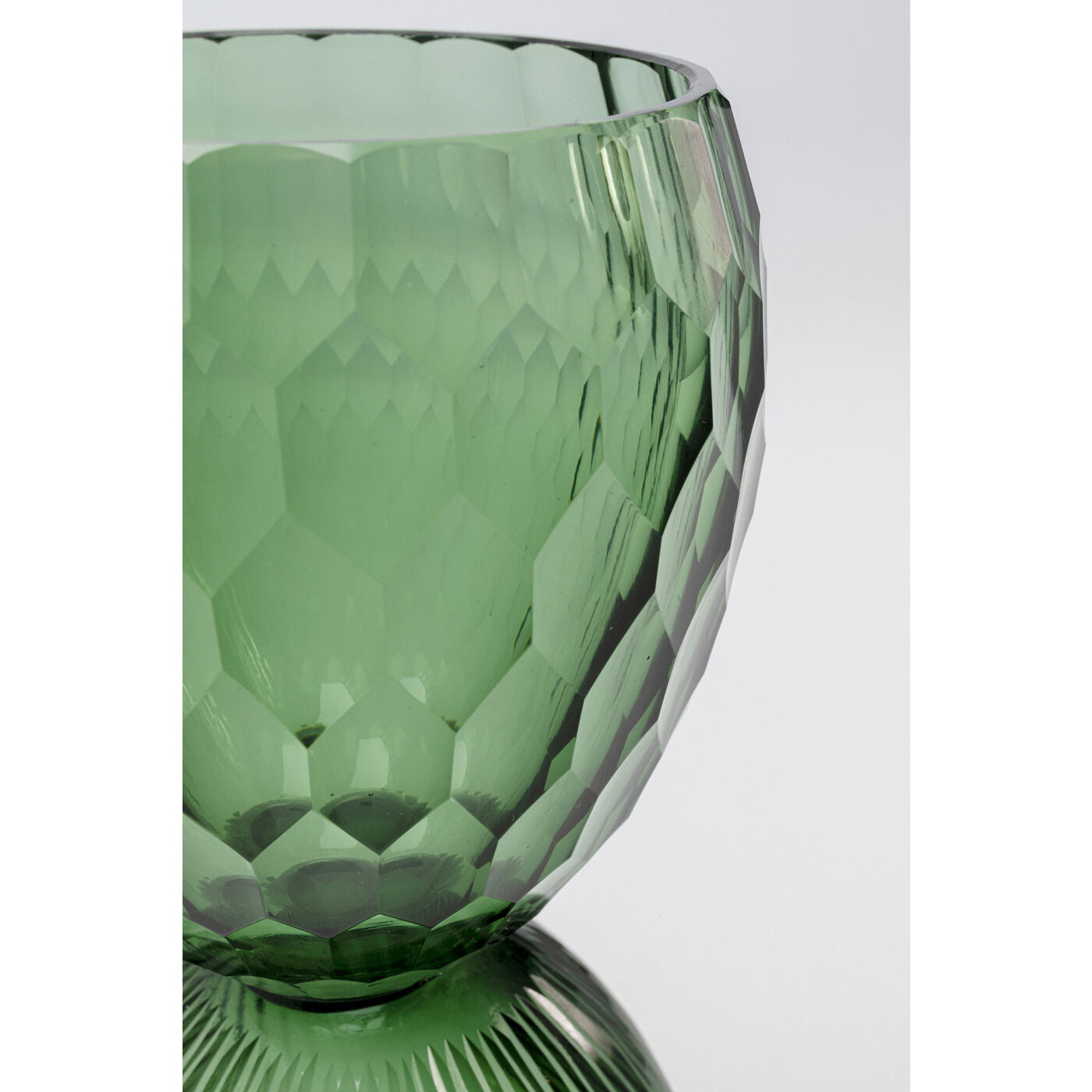 Vase Duetto Green 25cm