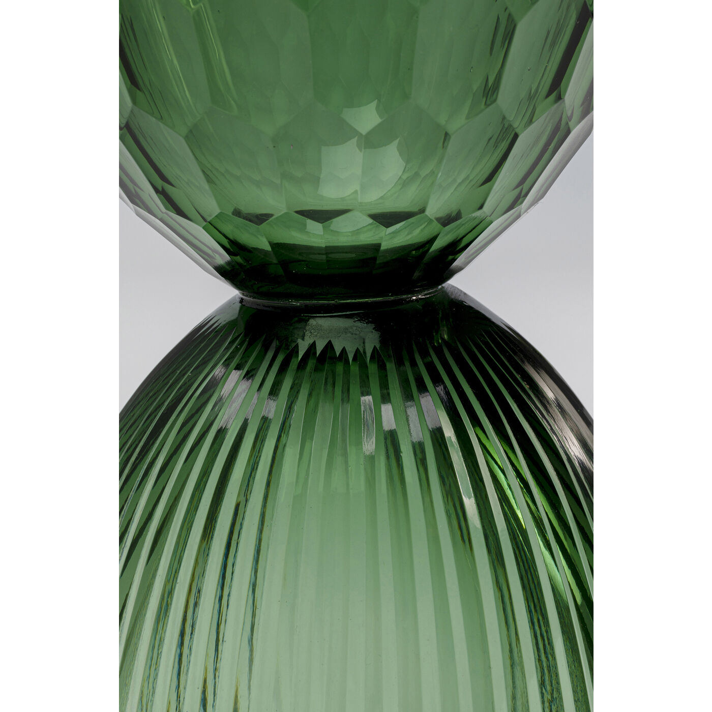 Vase Duetto Green 25cm