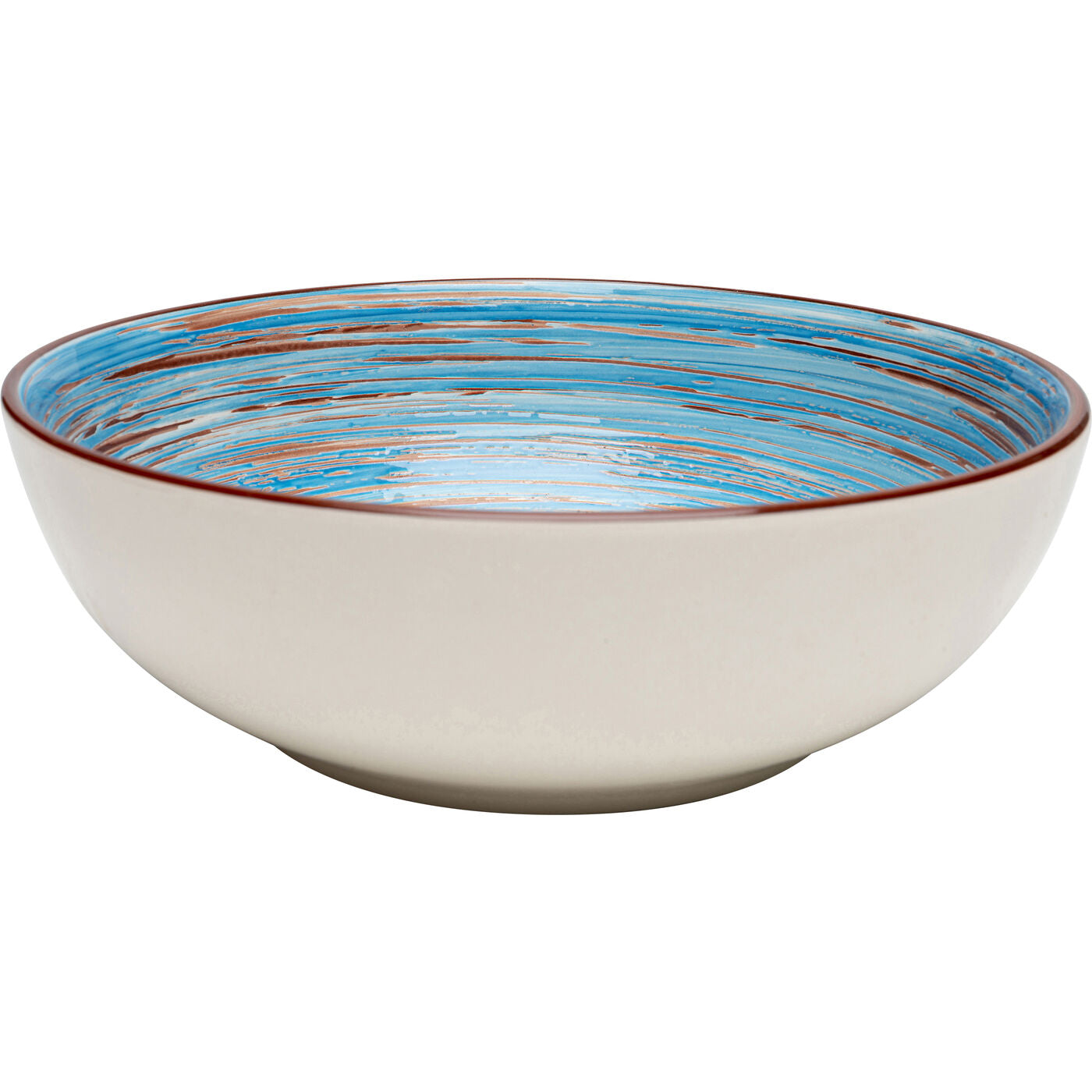 Bowl Swirl Blue Ø22cm