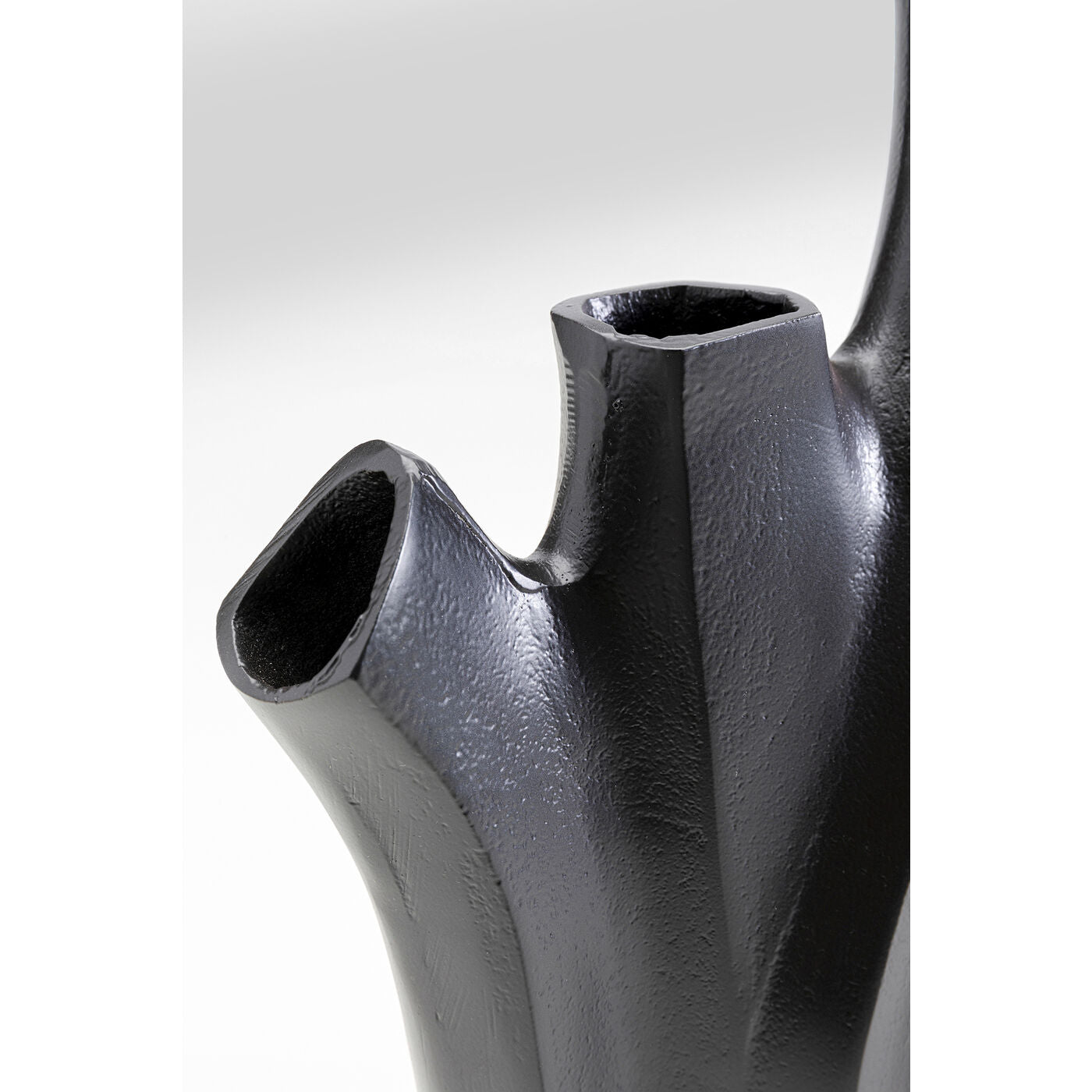 Vase Flame Black 29cm