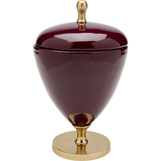 Deco Jar Salome Red 24cm