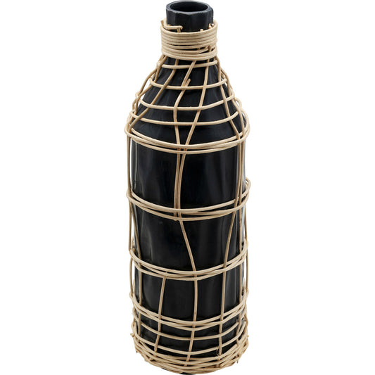 Vase Caribbean Black 42cm