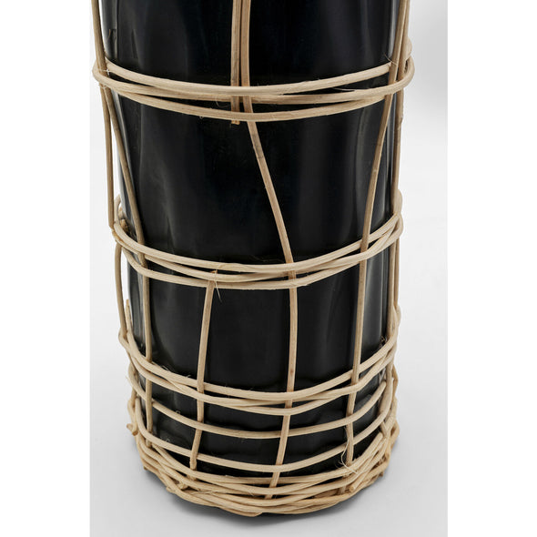 Vase Caribbean Black 42cm