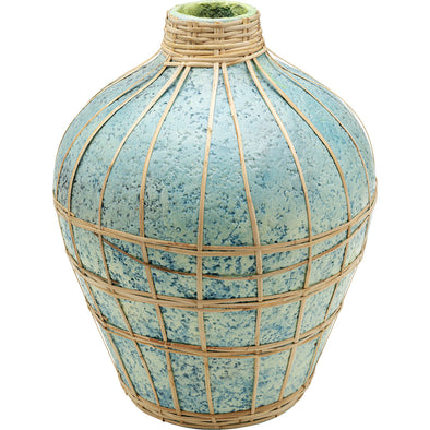 Vase Caribbean Light Blue 43cm