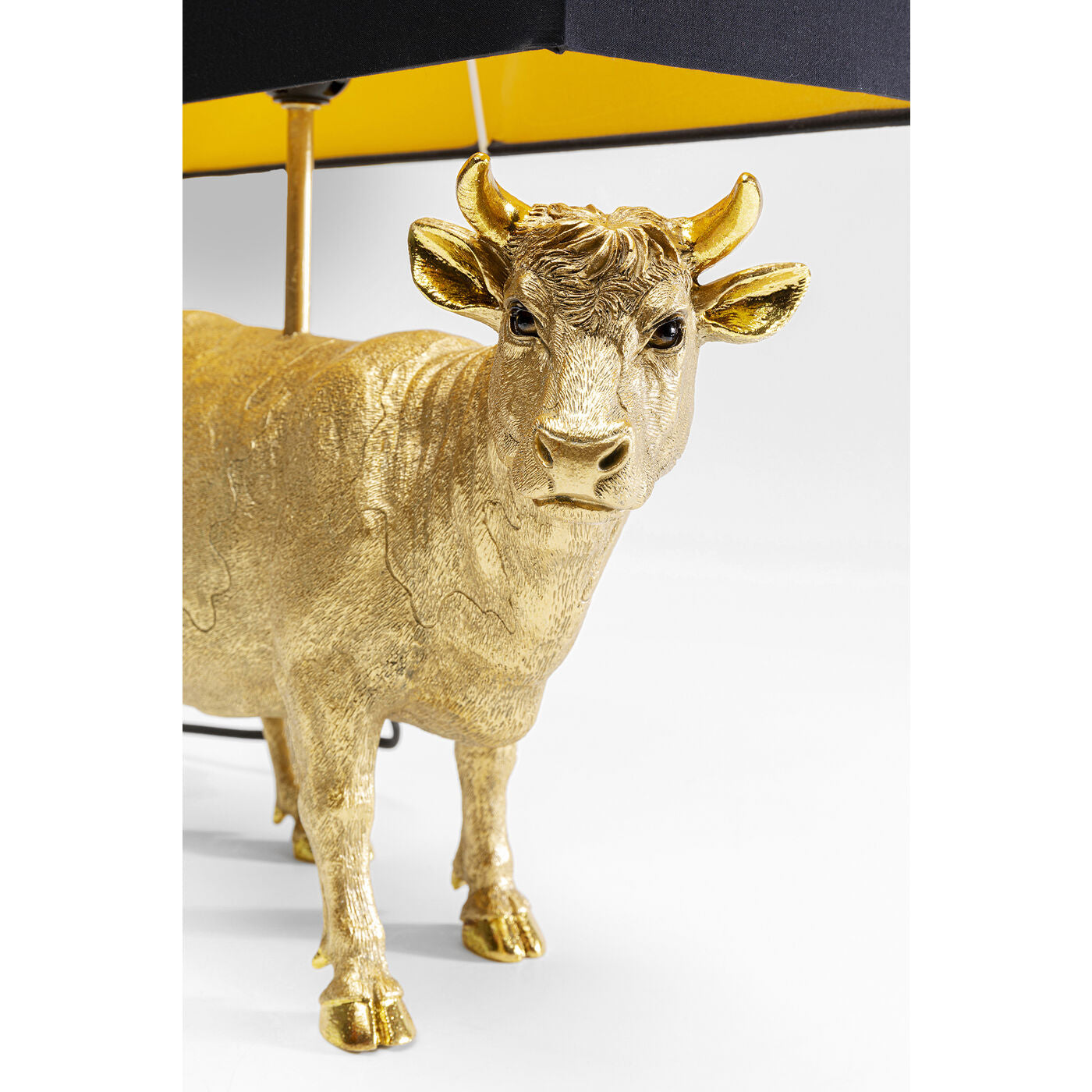 Table Lamp Cow Gold 52cm