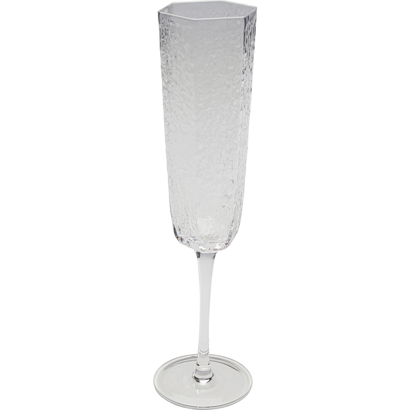 Champagne Glass Cascata Clear