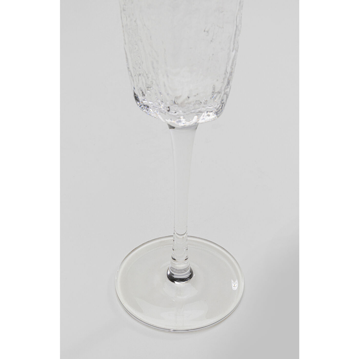 Champagne Glass Cascata Clear