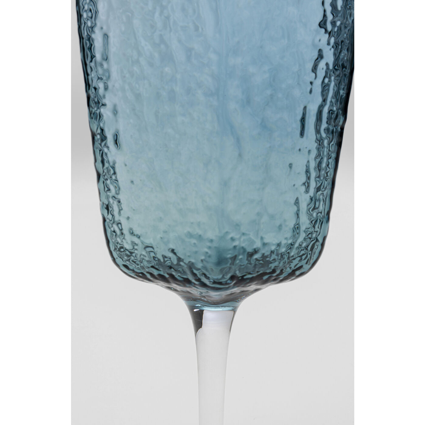 Red Wine Glass Cascata Blue