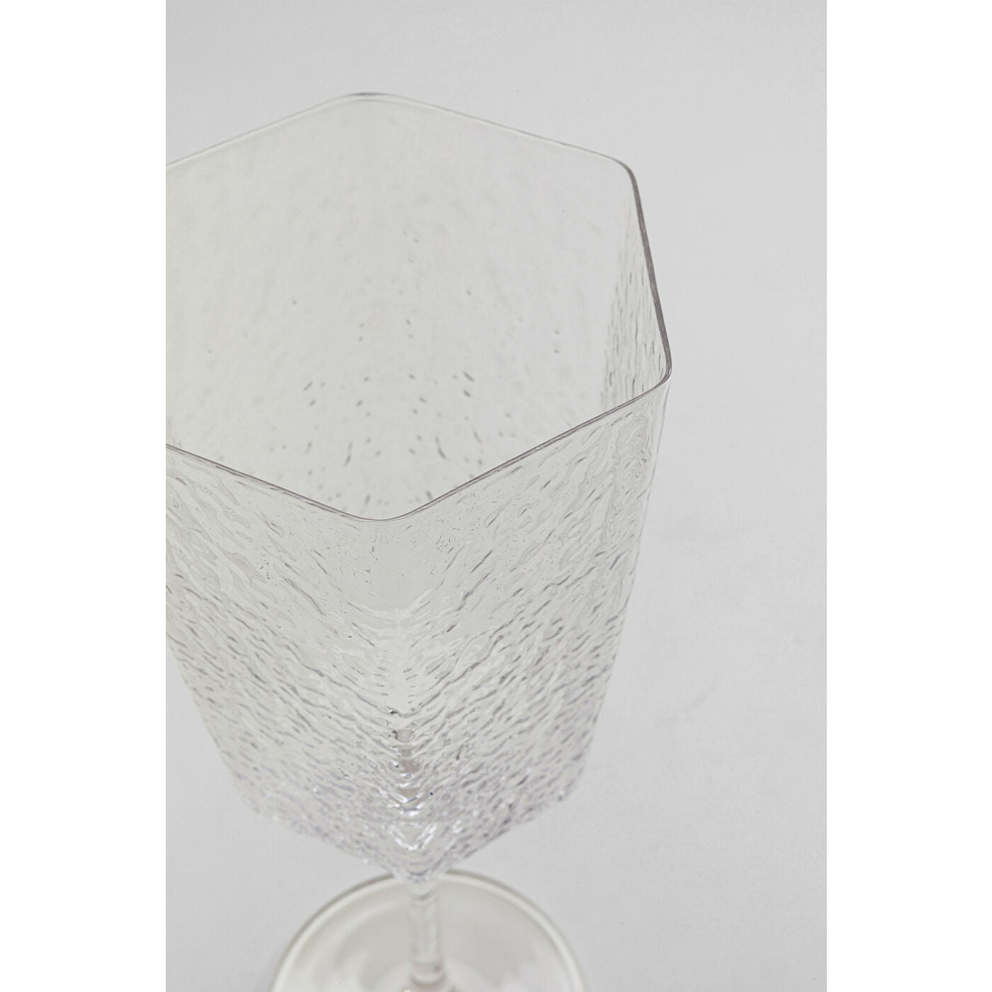 White Wine Glass Cascata Clear