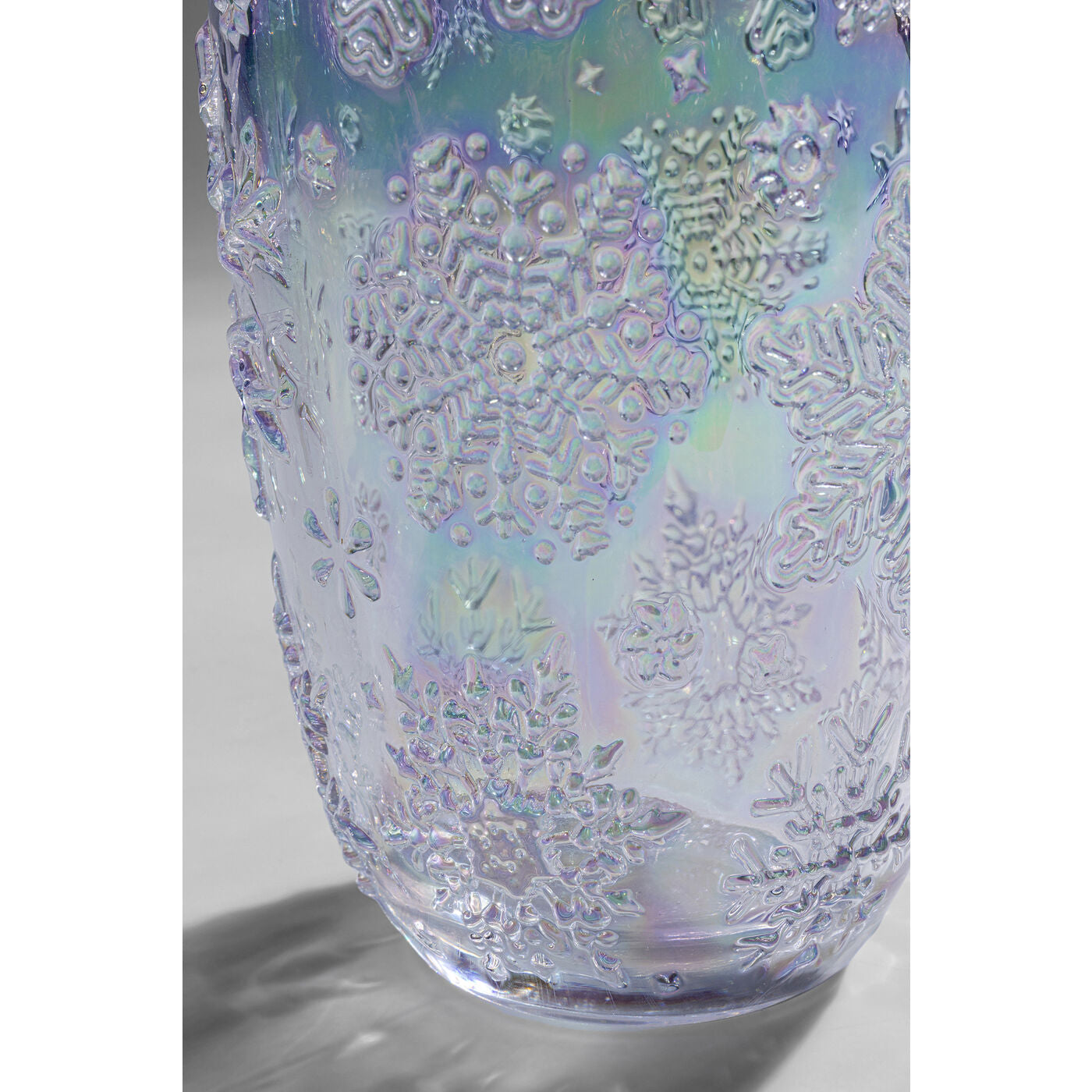 Water Glass Ice Flowers Colore