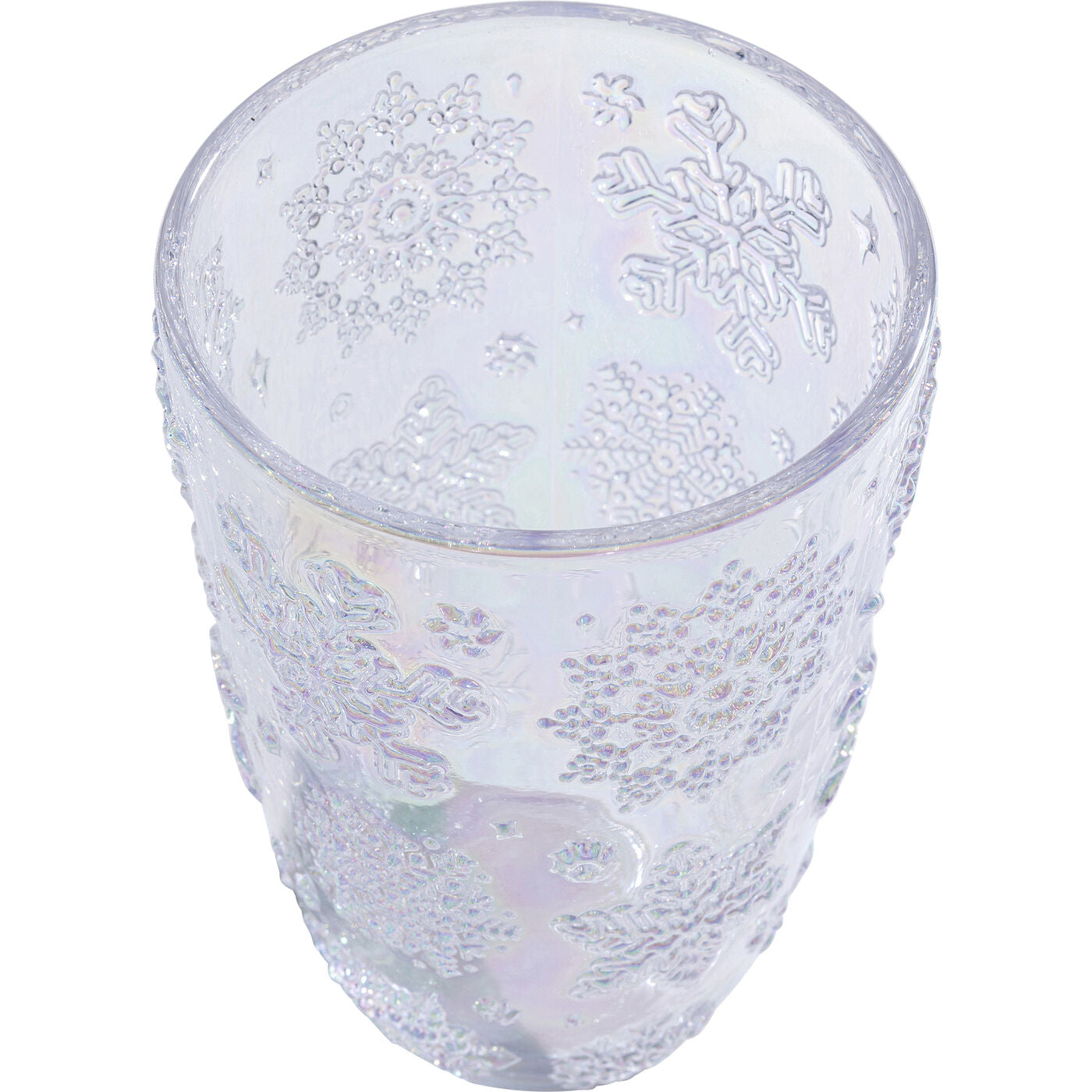 Water Glass Ice Flowers Colore