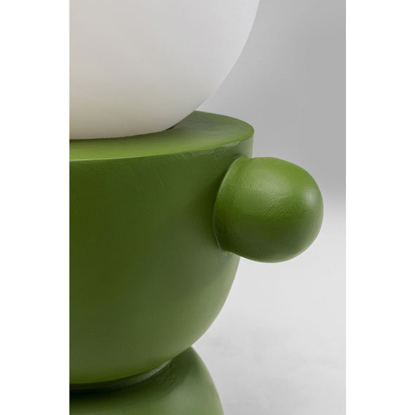 Table Lamp Faccia green 25cm