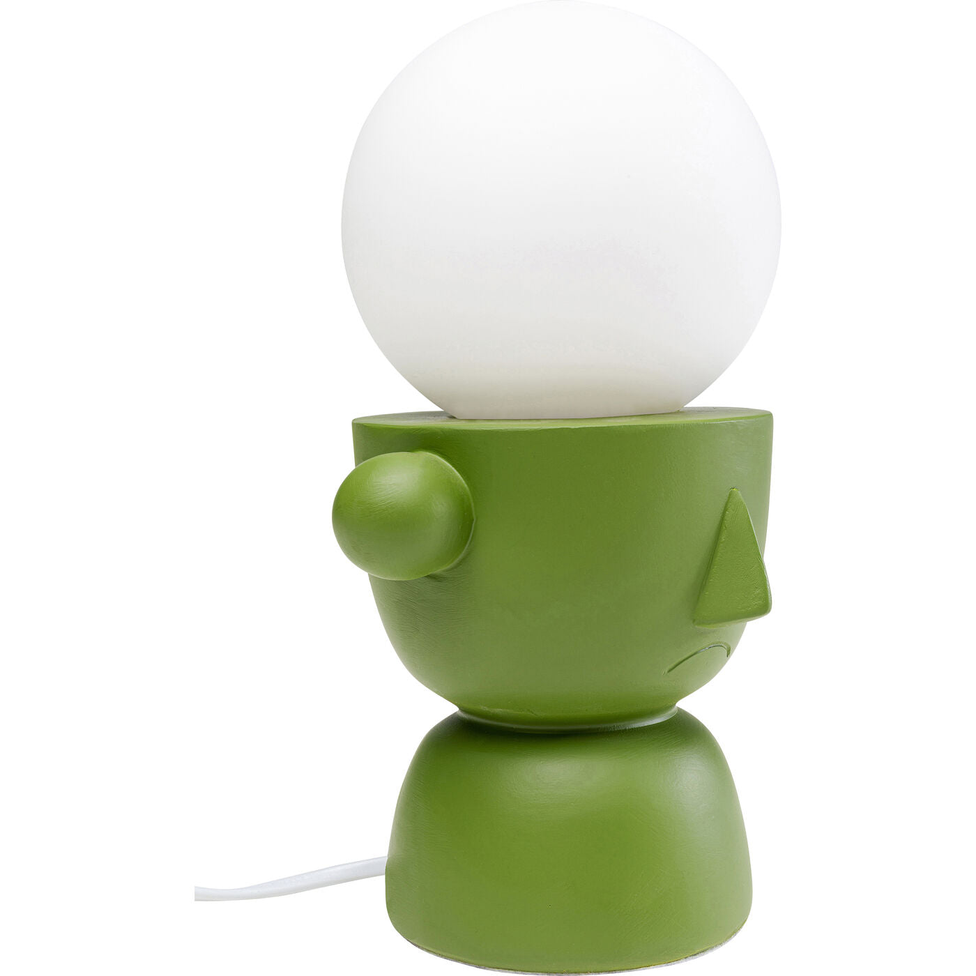 Table Lamp Faccia green 25cm