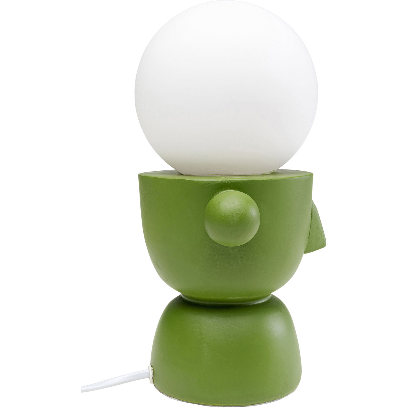 Table Lamp Faccia green 25cm