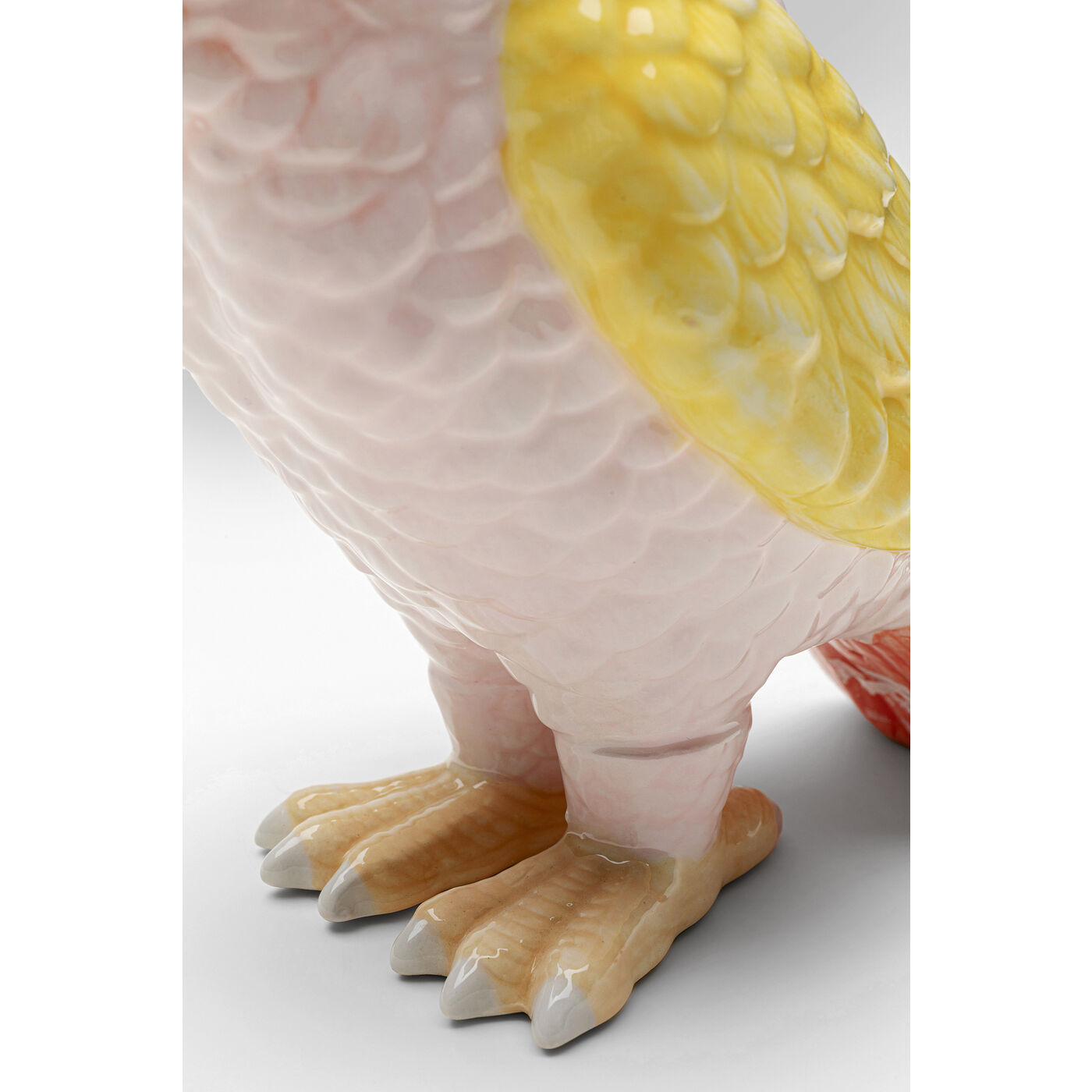 Deco Jar Exotic Bird Giallo 23cm