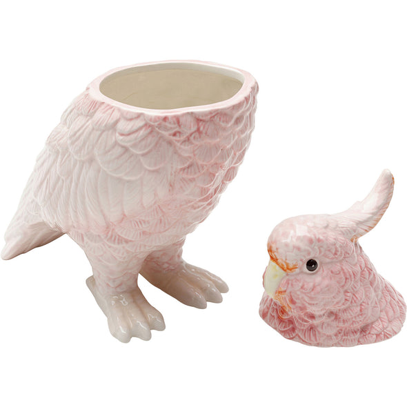 Deco Jar Exotic Bird 23cm