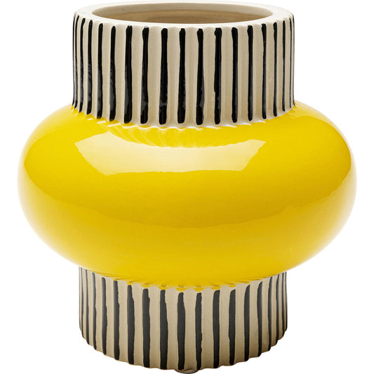 Vase Calabria Yellow 16cm