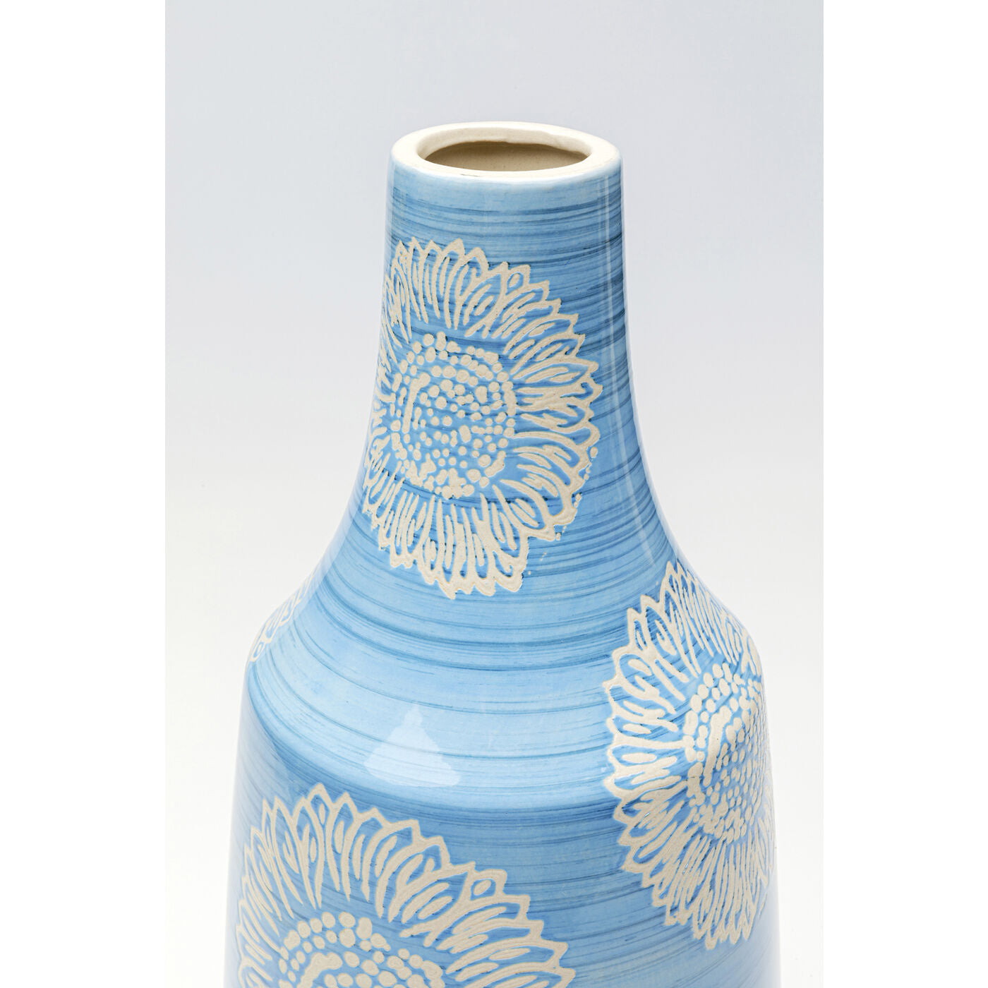 Vase Big Bloom Blue 47cm