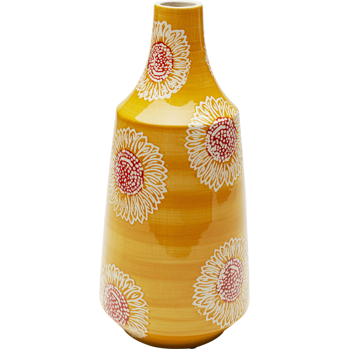 Vase Big Bloom Yellow 38cm