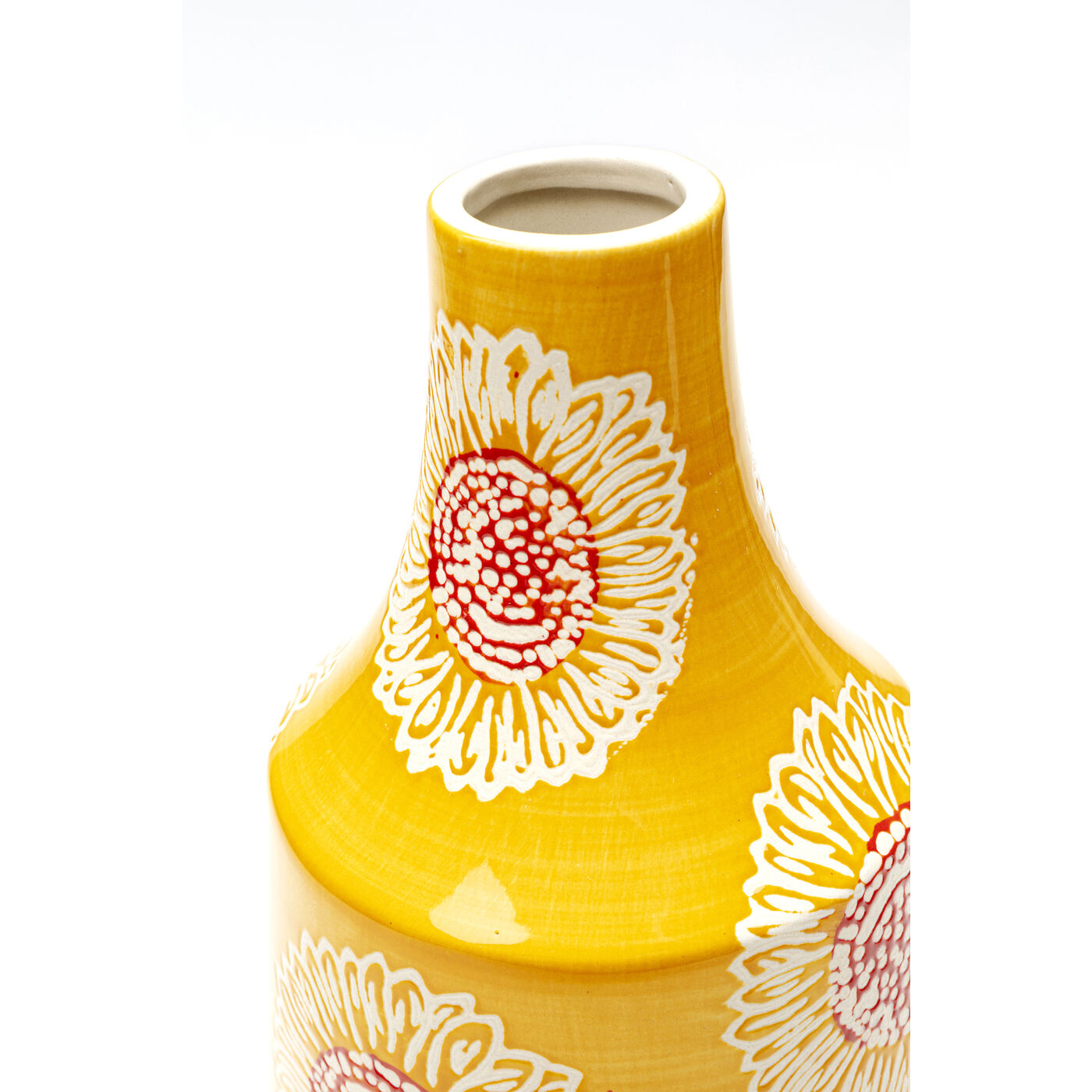 Vase Big Bloom Yellow 38cm