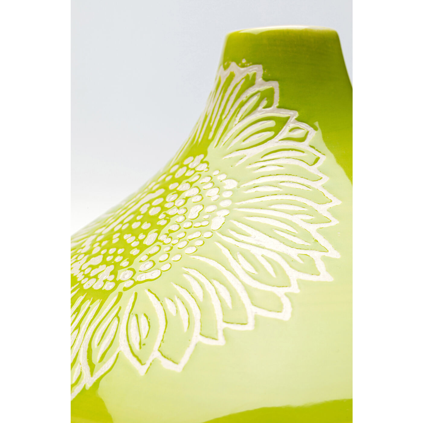 Vase Big Bloom Green 21cm