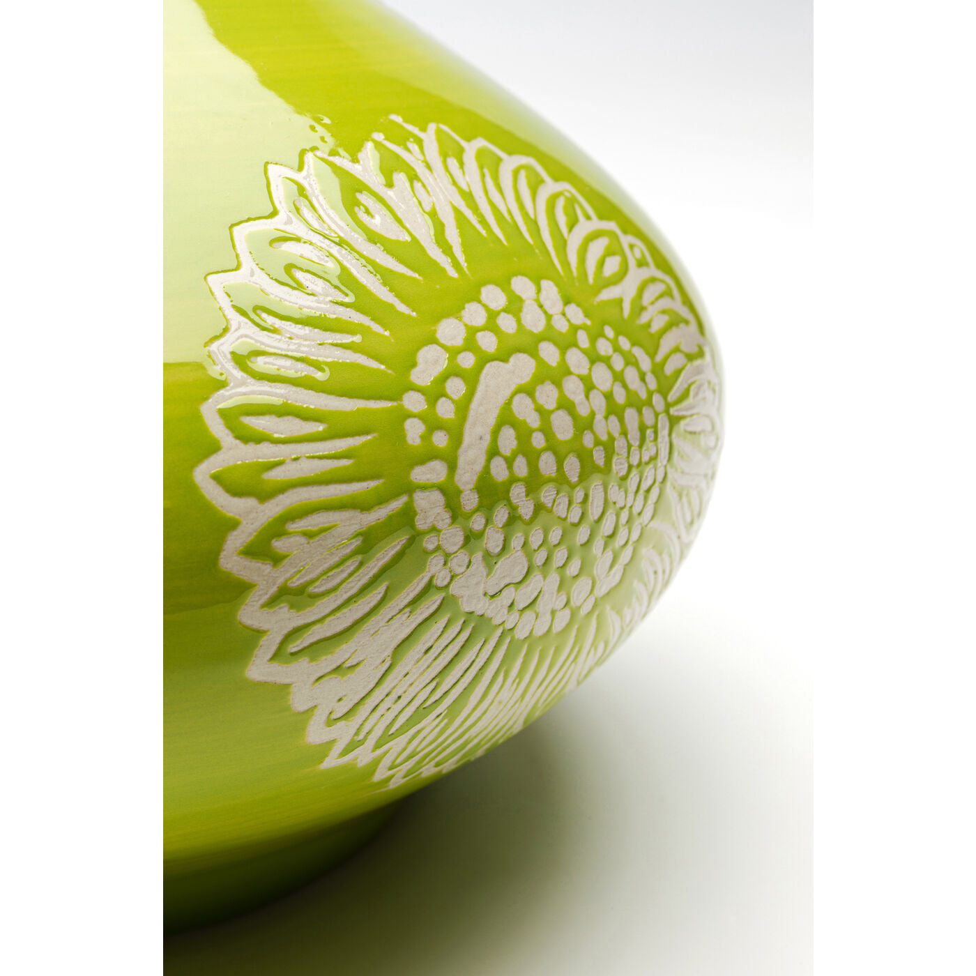 Vase Big Bloom Green 21cm