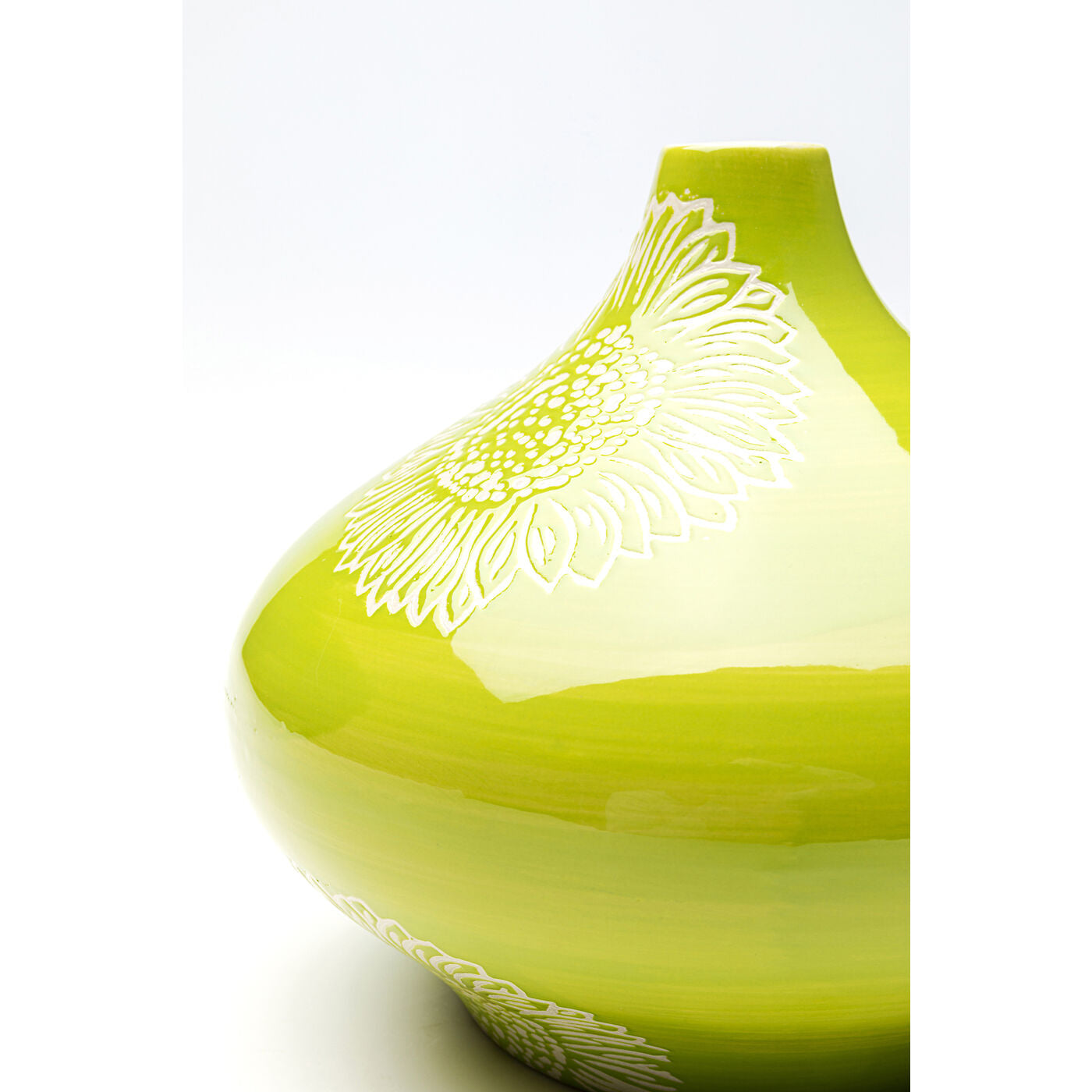 Vase Big Bloom Green 21cm