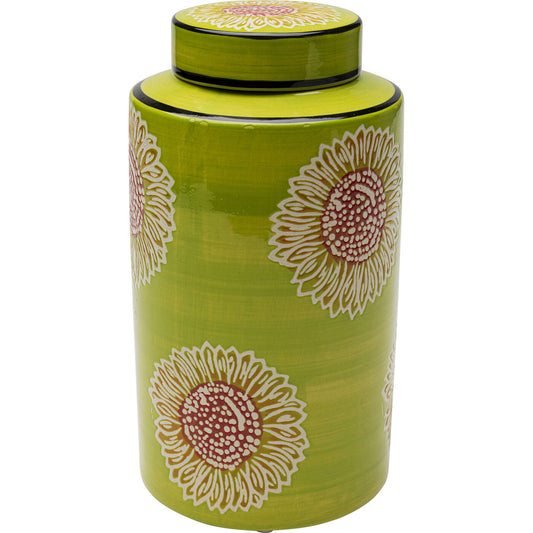 Deco Jar Bloom Green 27cm