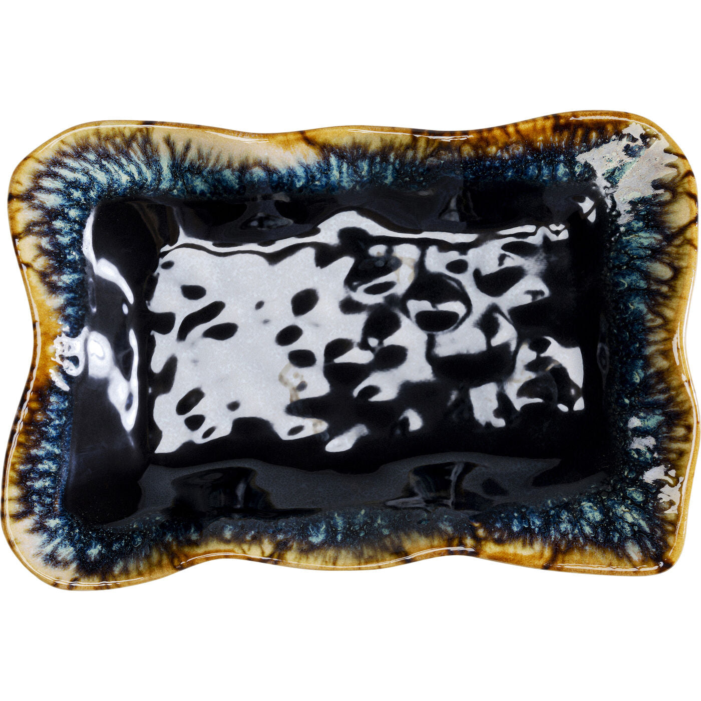 Serving Plate Lio Dark Blue 17x26cm