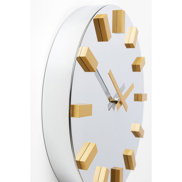 Wall Clock Balu Silver Ø30cm