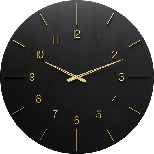 Wall Clock Levi Black Ø70cm