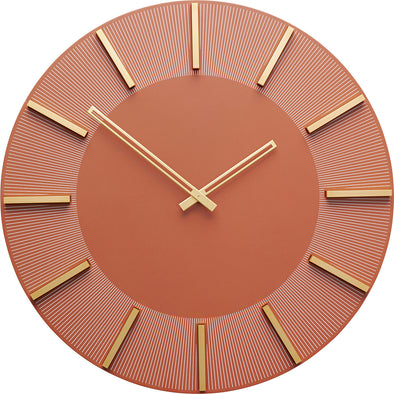 Wall Clock Charlie Red Ø50cm