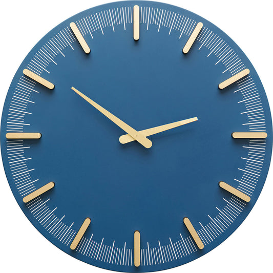 Wall Clock John Blue Ø40cm