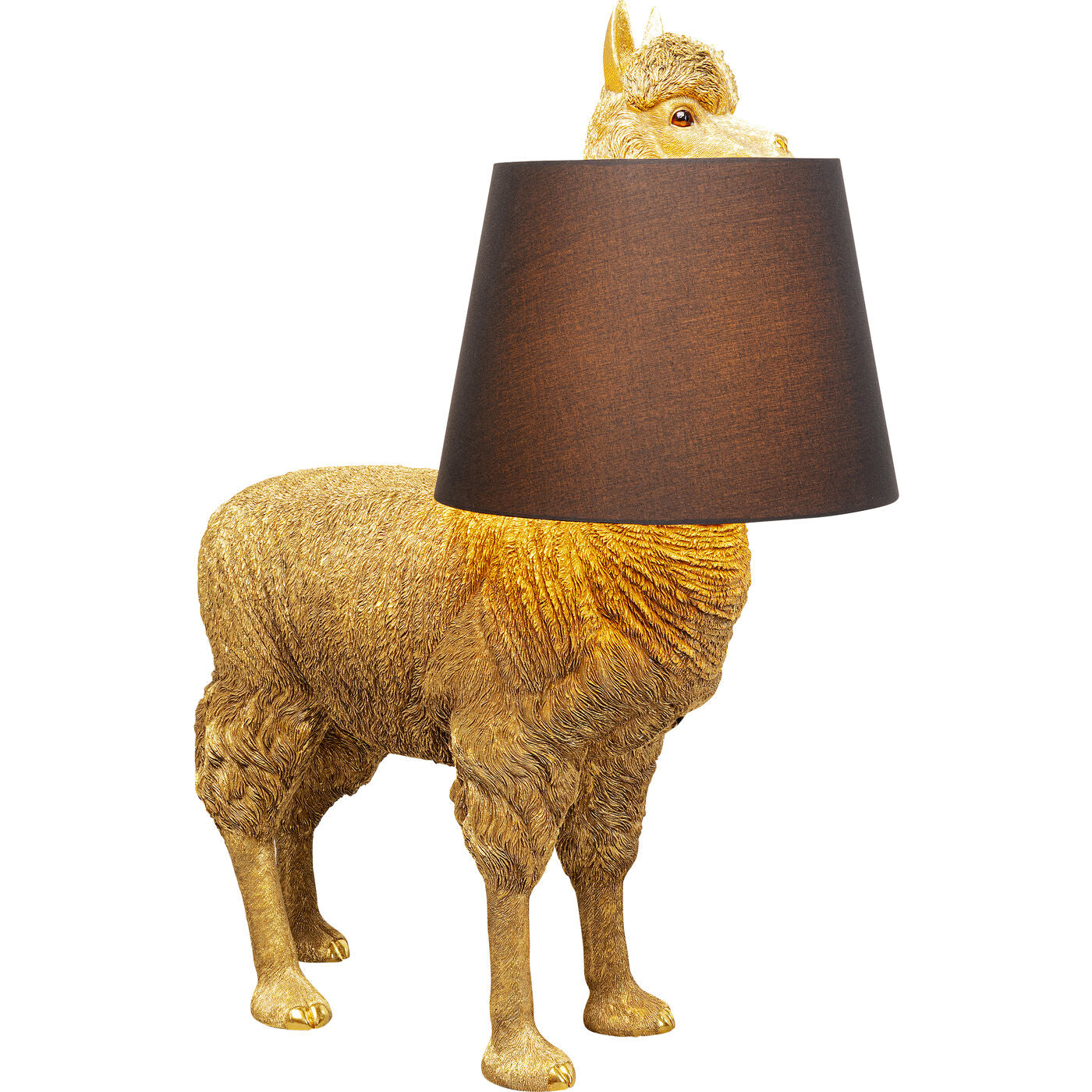 Floor Lamp Alpaca Gold 108cm