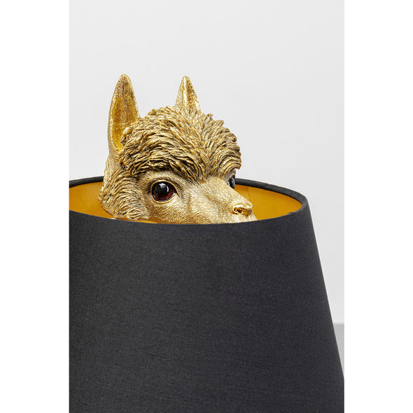 Table Lamp Alpaca Gold 59cm