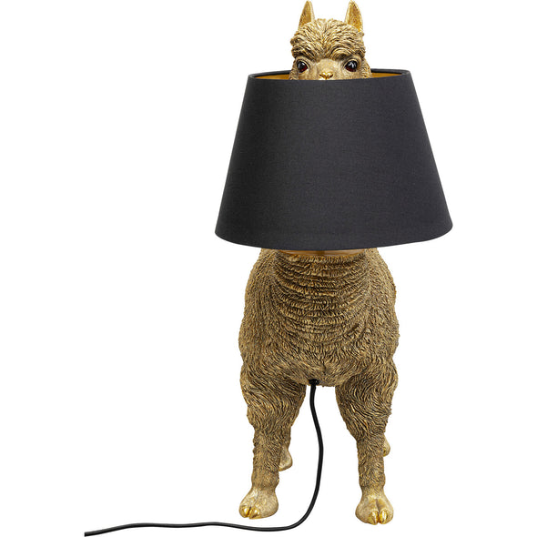 Table Lamp Alpaca Gold 59cm