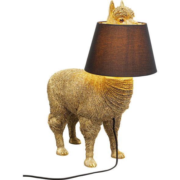 Table Lamp Alpaca Gold 59cm