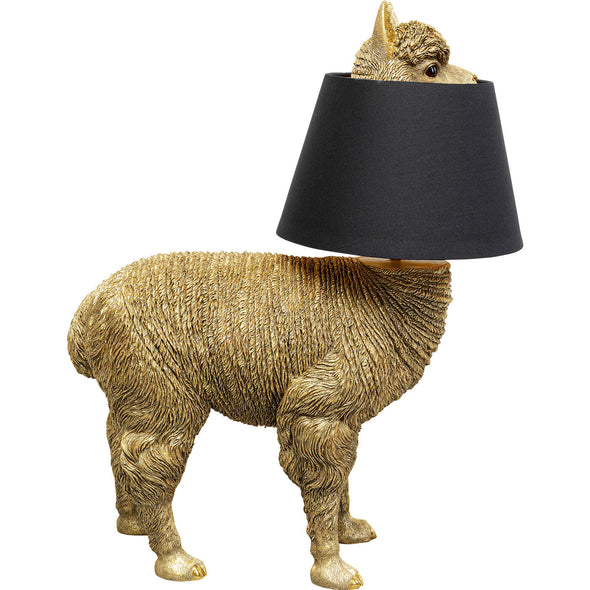 Table Lamp Alpaca Gold 59cm