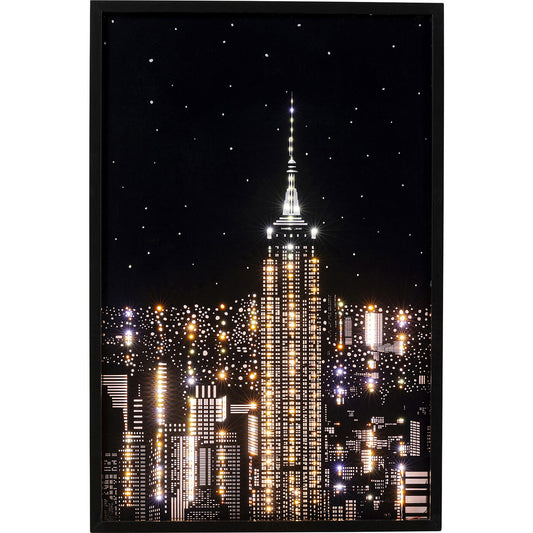 Framed Picture Ny Nights