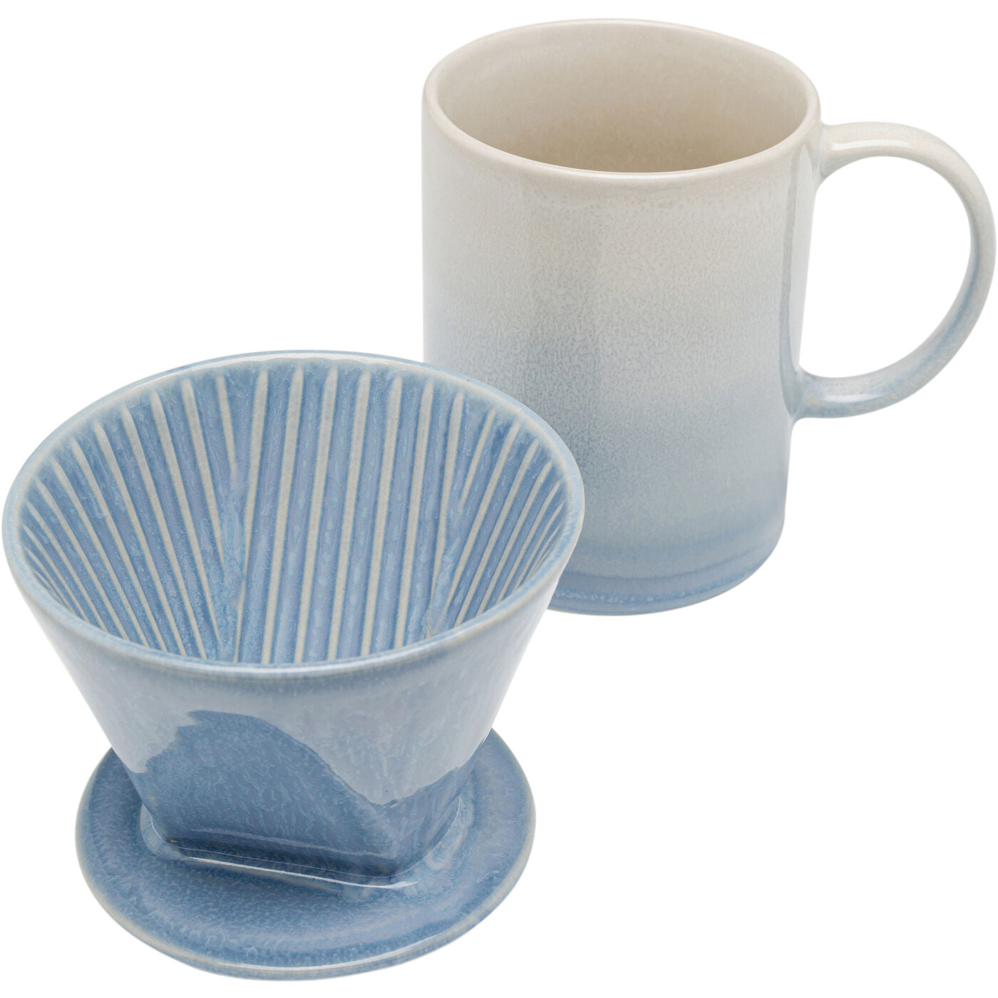 Mug + Coffee Filter Pick Up Blue (2/part)