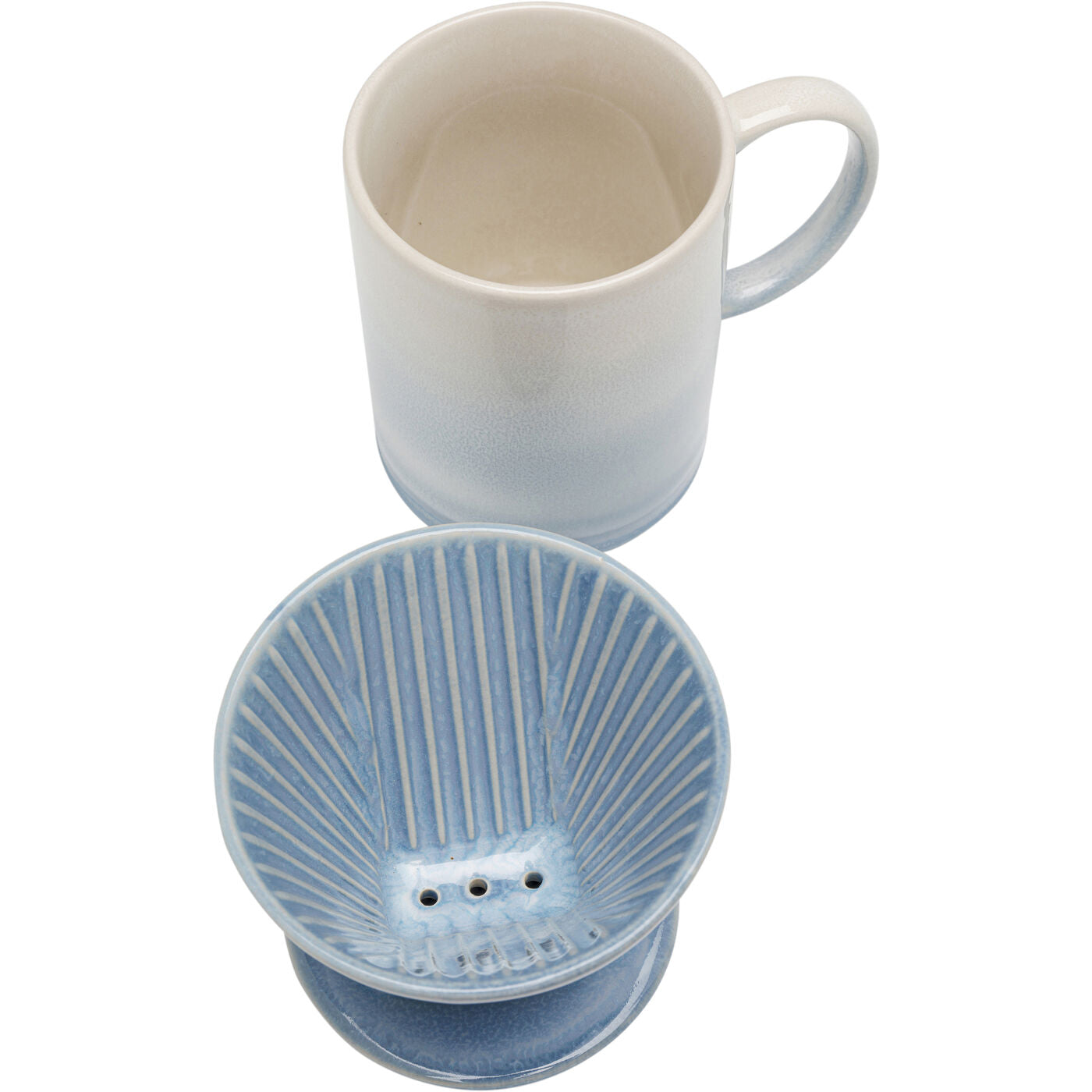 Mug + Coffee Filter Pick Up Blue (2/part)