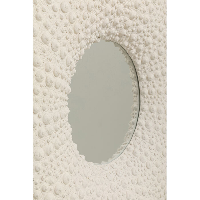 Wall Mirror Sea Jewellery Weiß Ø110cm